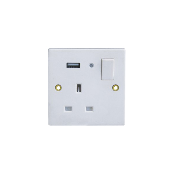 Mga Universal USB Wall Switches Sockets